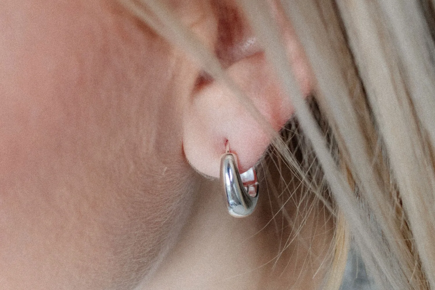 Eremis Selneso øredobber 20 mm sterlingsølv