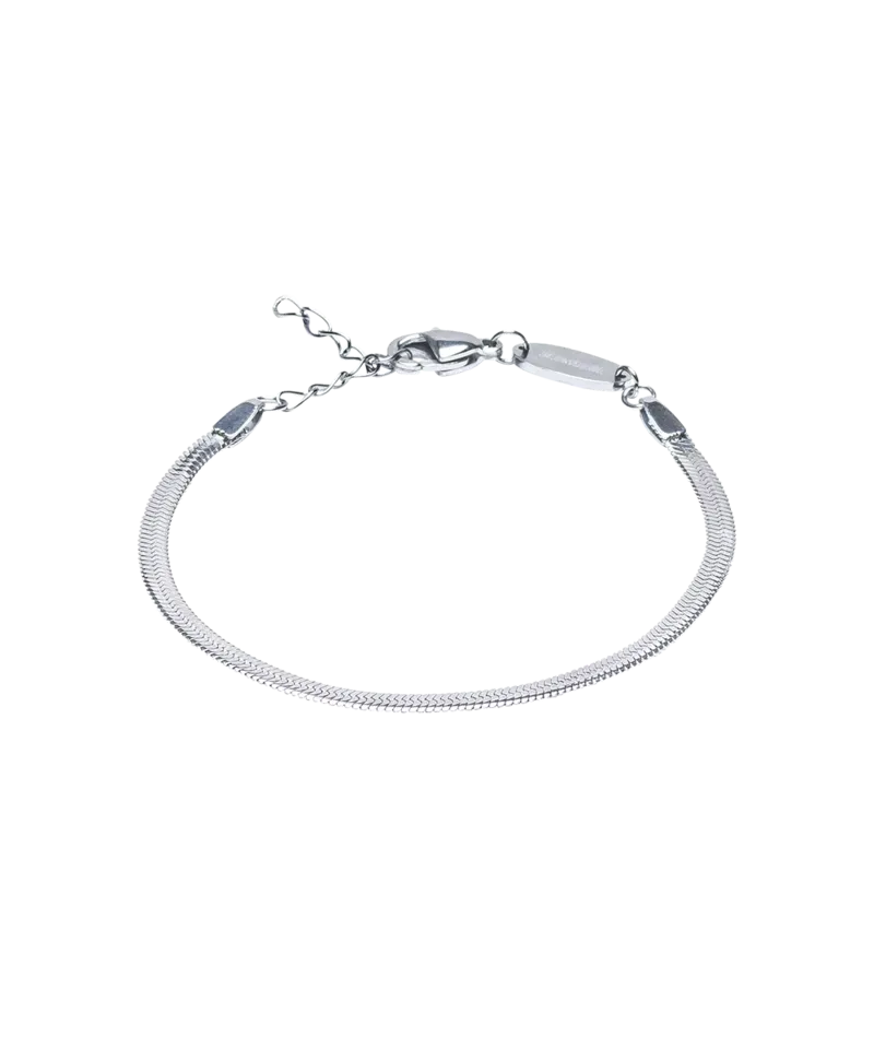 Blomdahl Plain armbånd sølv 15,5–19 cm nikkelfritt