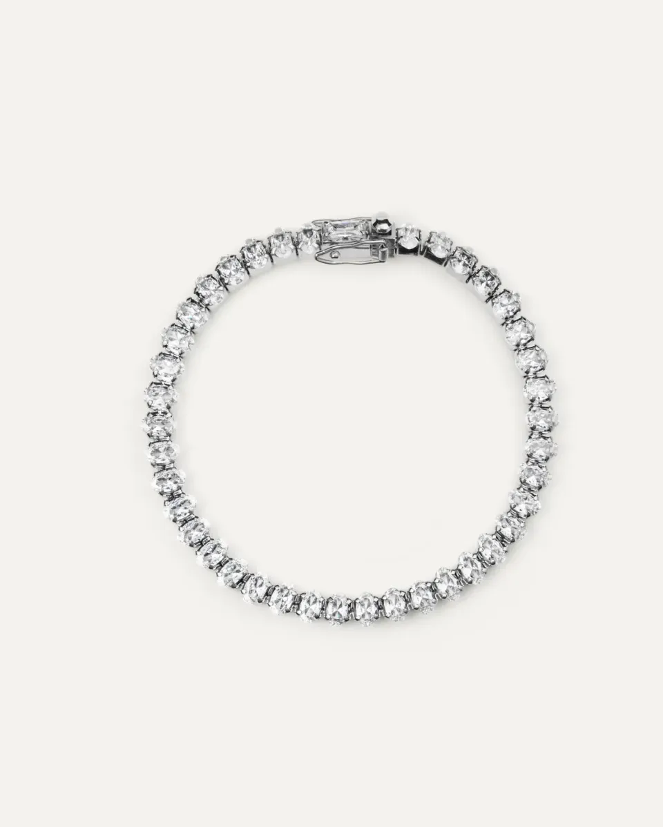 Mockberg Rose Steel armbånd sølv 170 mm medium