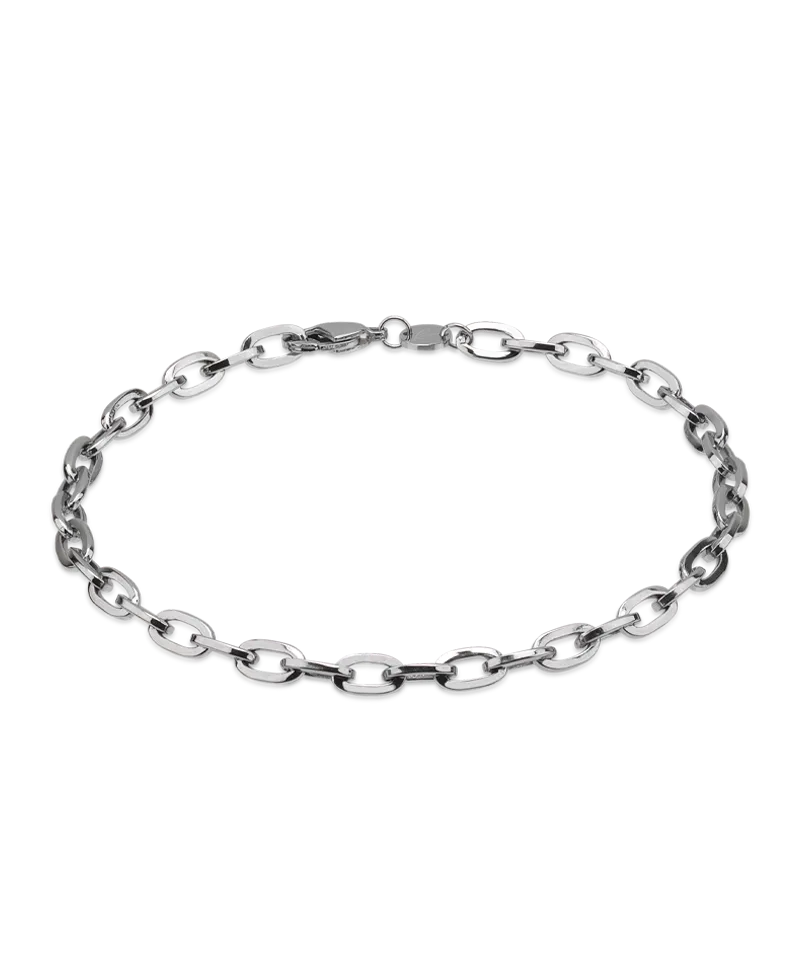Blomdahl Medium Link armbånd 19 cm sølvfarget stål