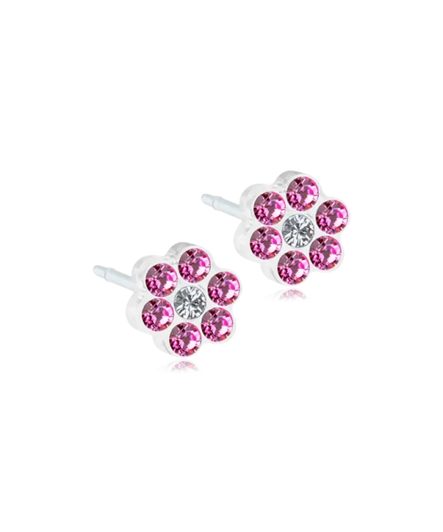 Blomdahl Daisy øredobb rose 5 mm plast