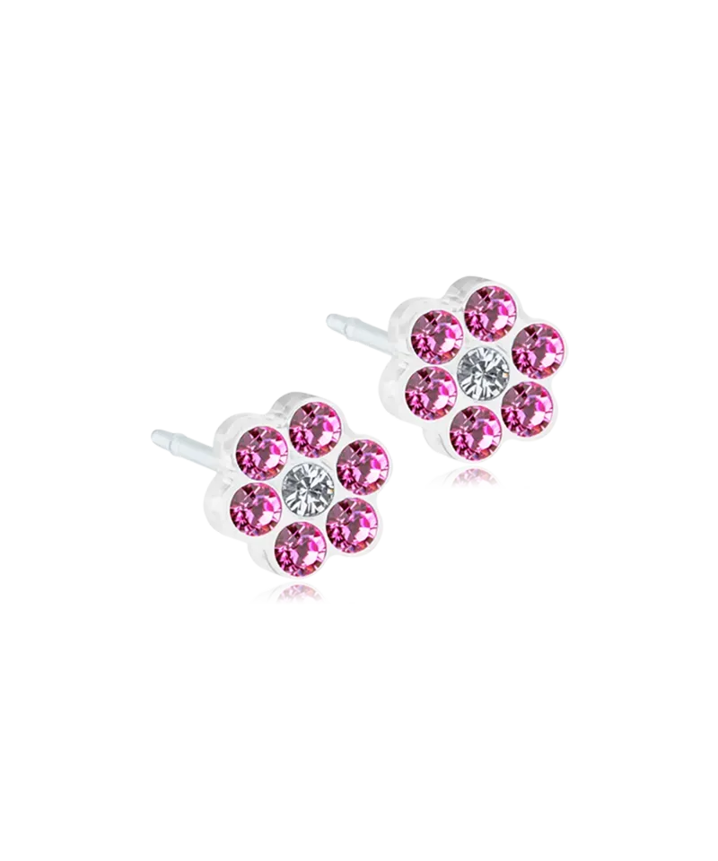 Blomdahl Daisy øredobb rose 5 mm plast