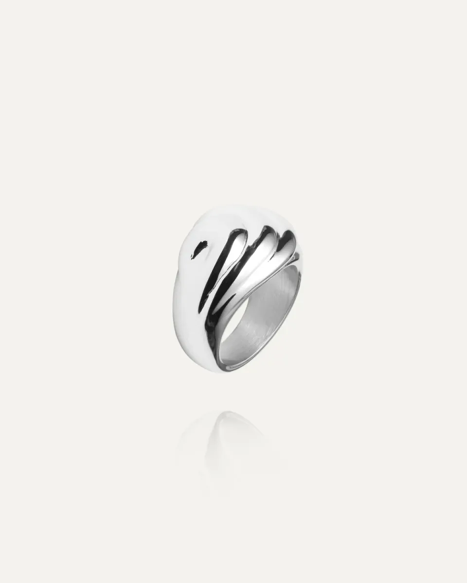 Mockberg Deco Bold ring sølv vanntett