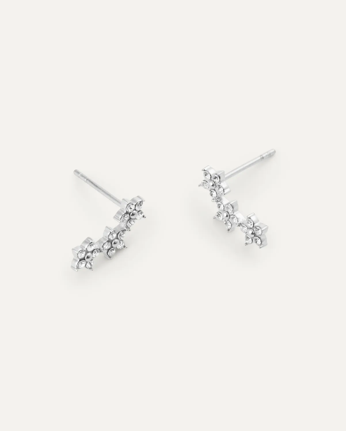 Mockberg Ellie Studs øredobber 6,6x14 mm sølv