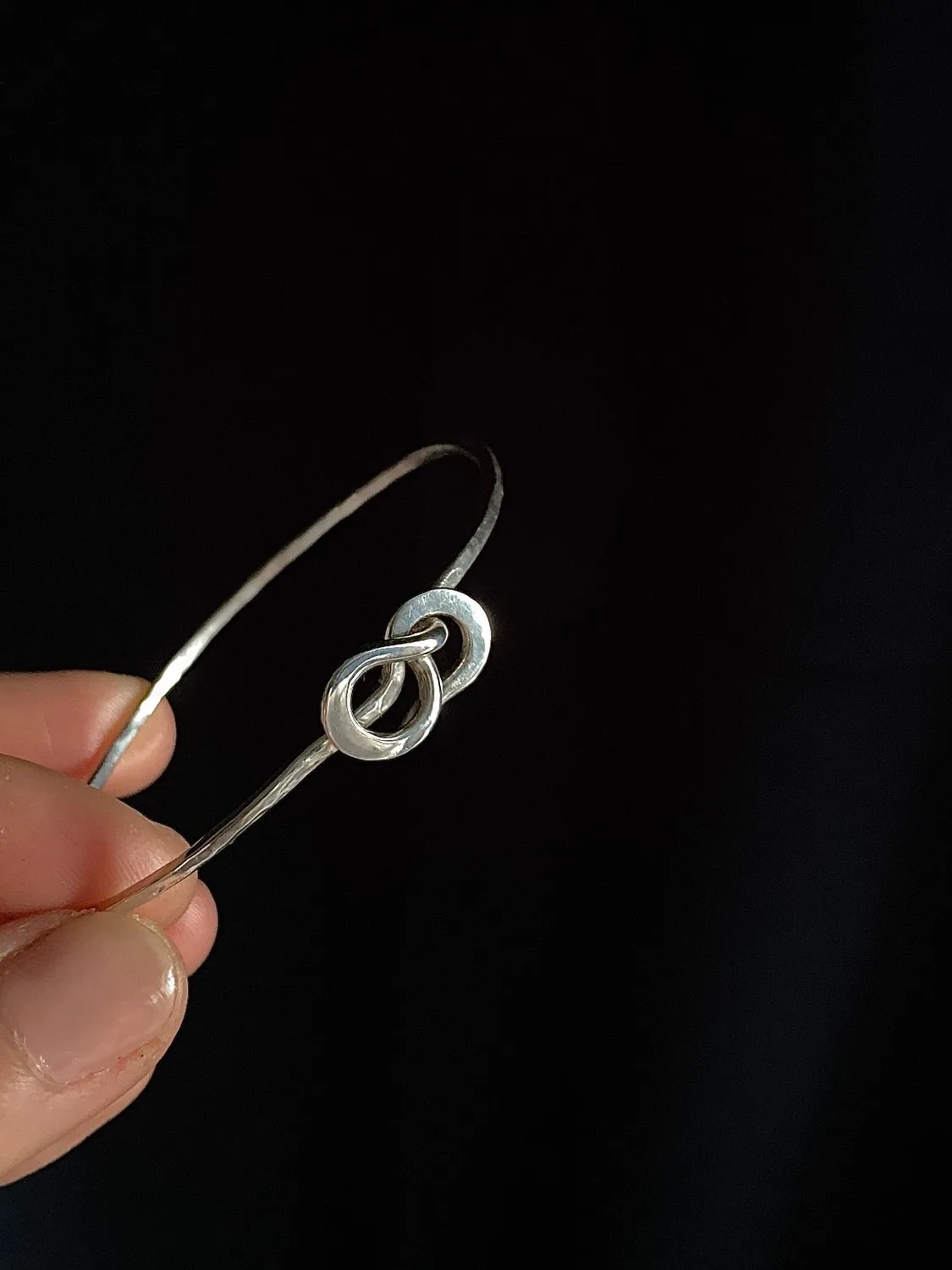 Sivia Evigheten armring i sølv