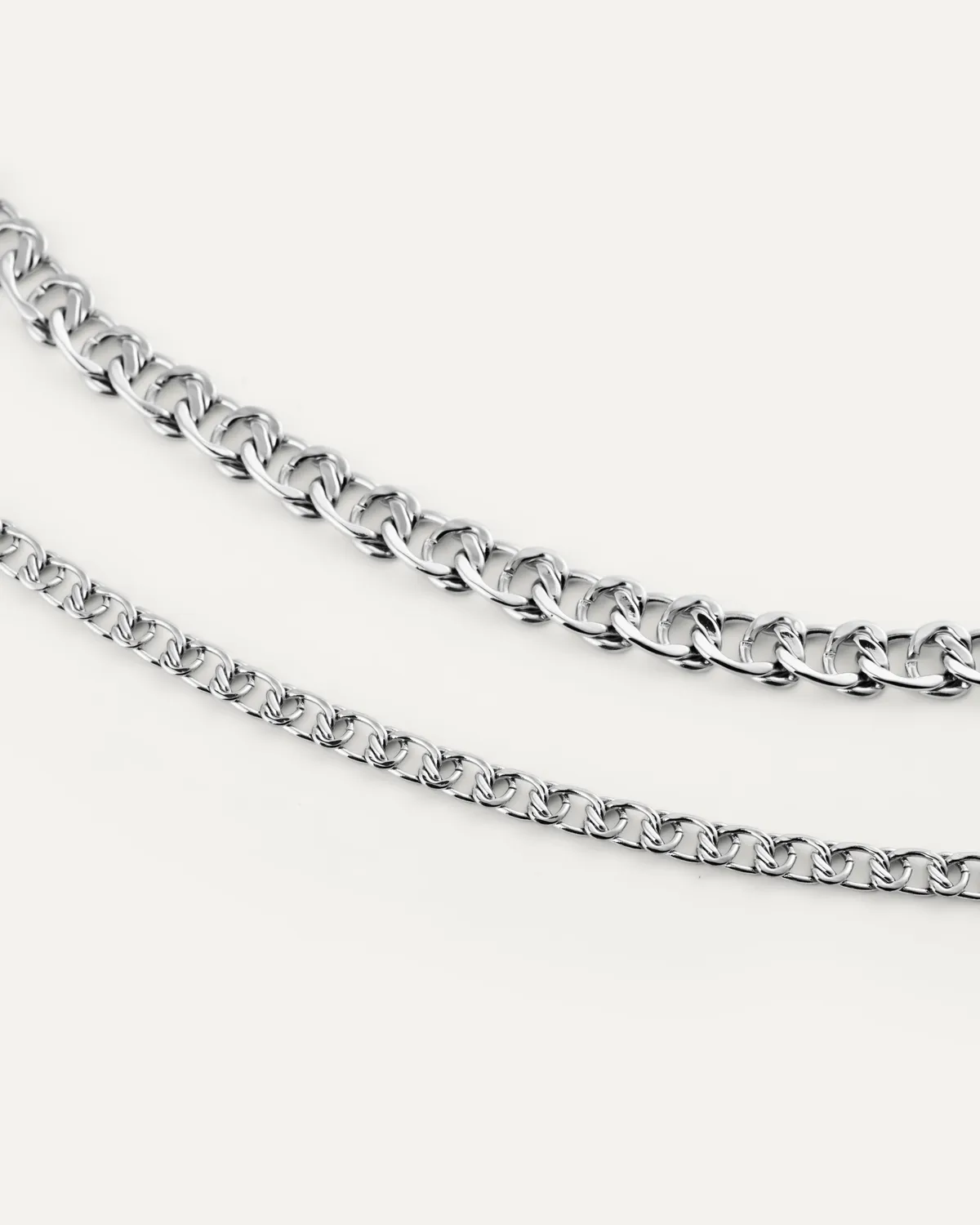 Mockberg Infinity Grand Necklace halskjede sølv 450 mm