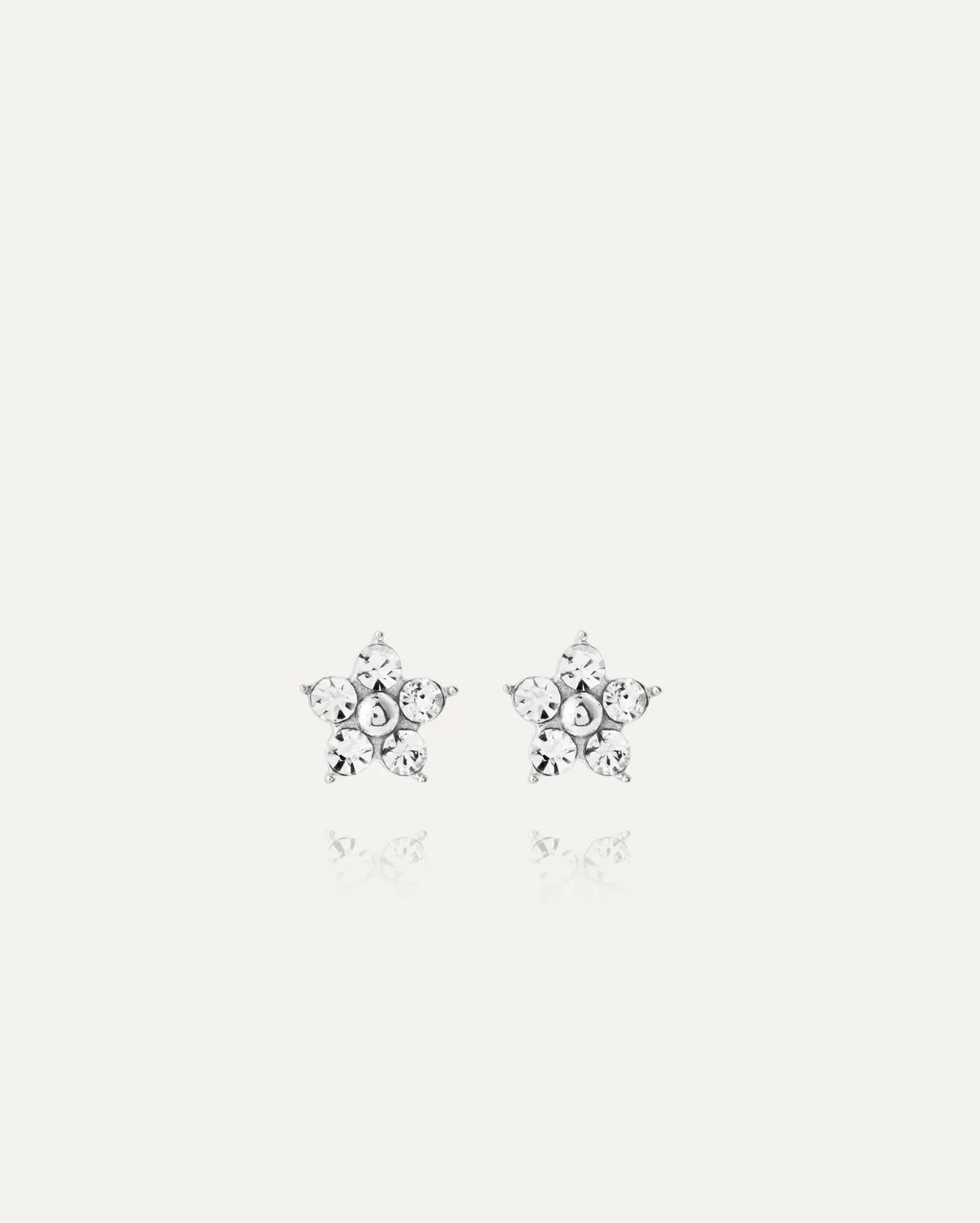 Mockberg Flora Studs øredobber sølv blomst