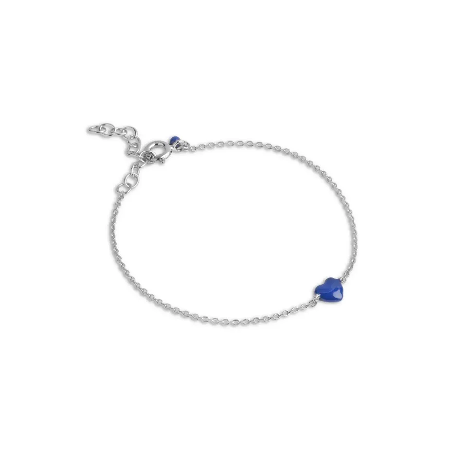 Enamel Amore armbånd sølv 15+3 cm Indigo
