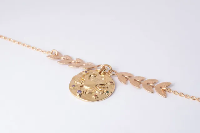 Eremis Astro Étoile armbånd 15 mm gull