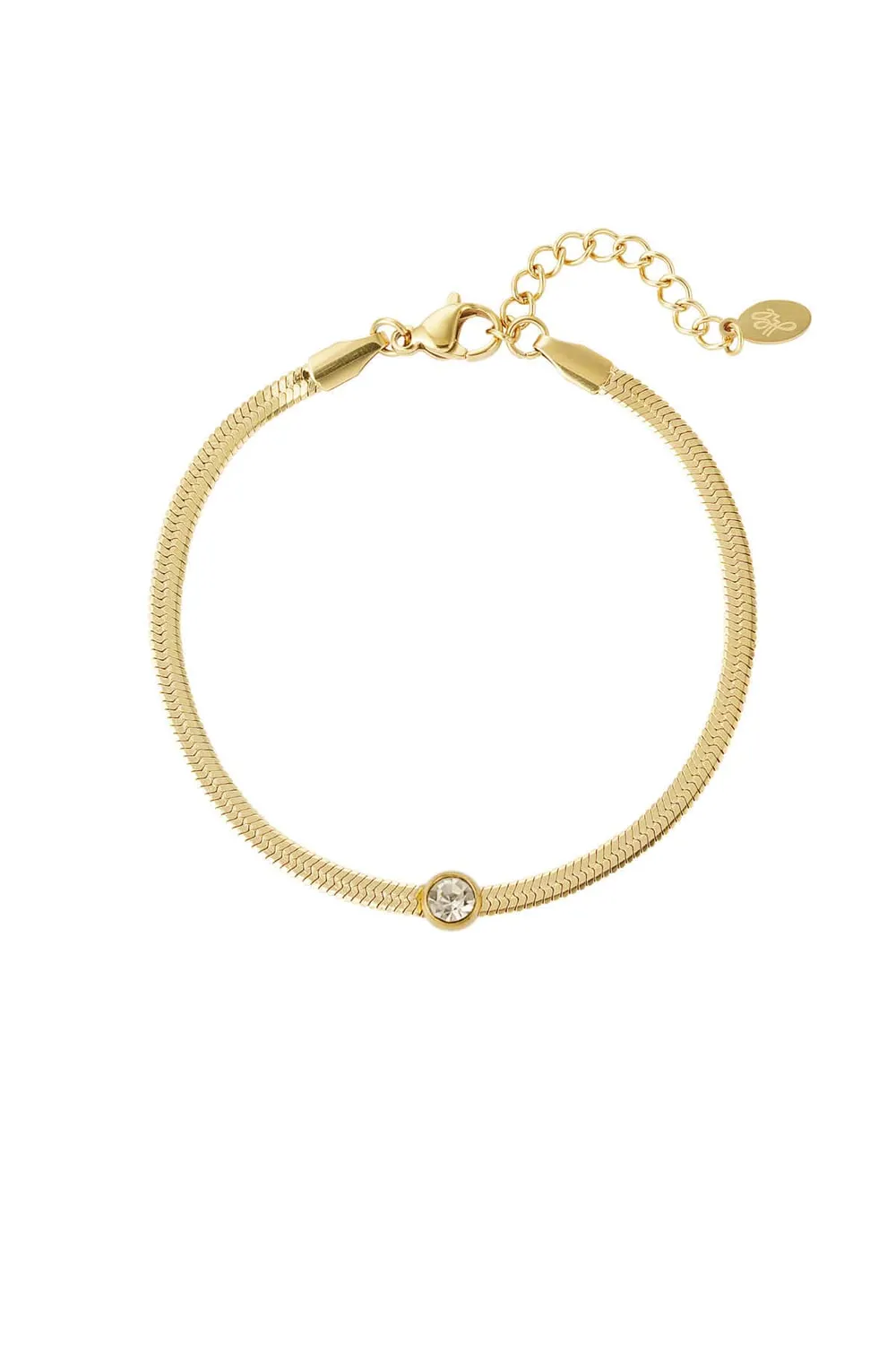 Mea Nani Copenhagen armbånd 14K gullbelagt justerbar