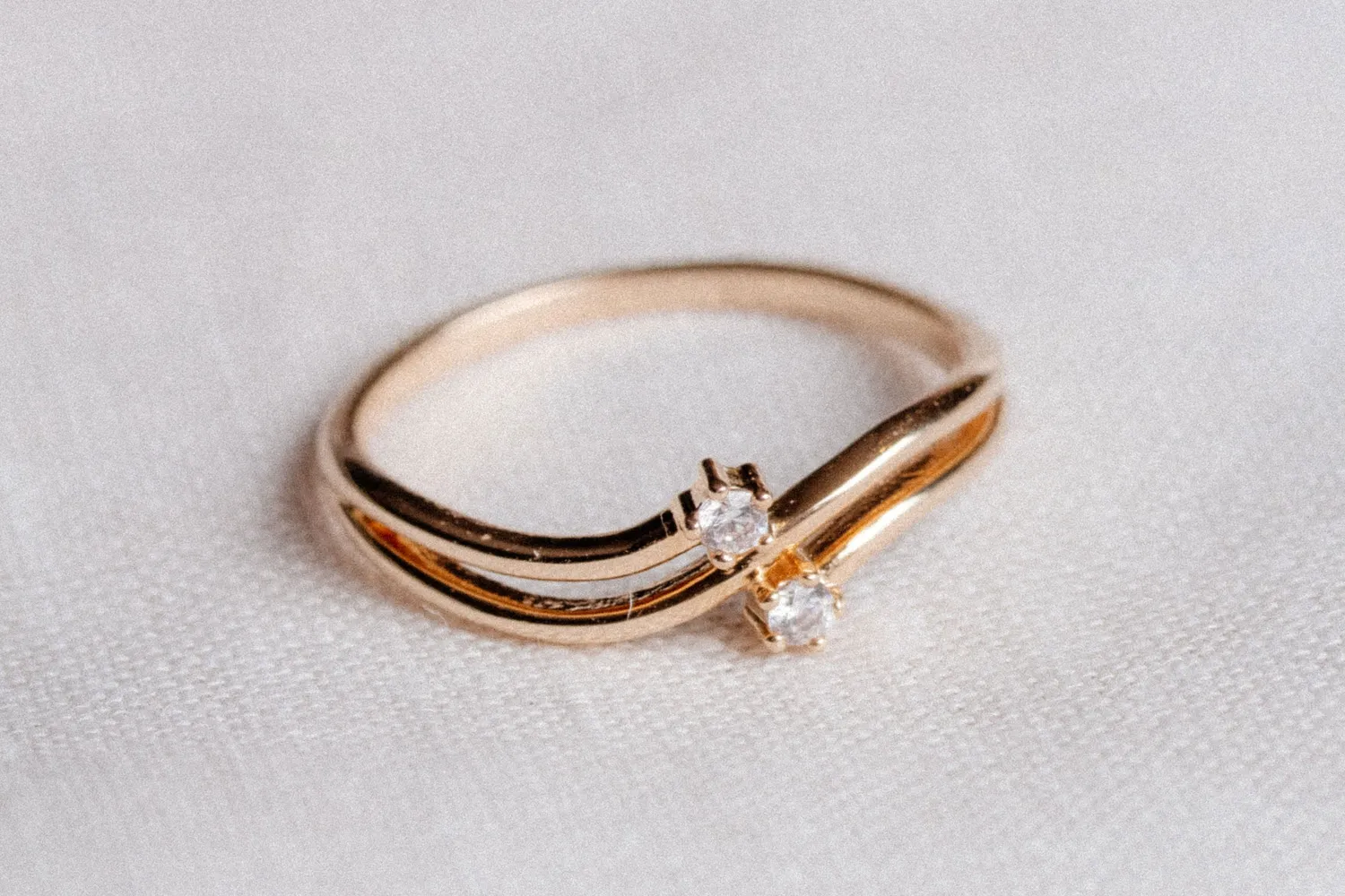 Eremis Célis ring gull zirkonia str 52–58
