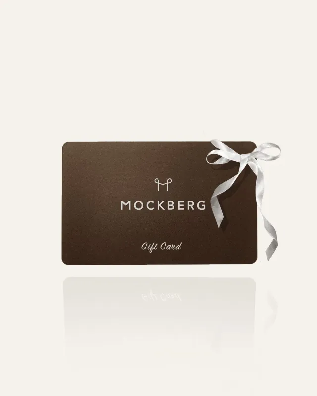 Mockberg digitalt gavekort gavekort e-post gaveklar