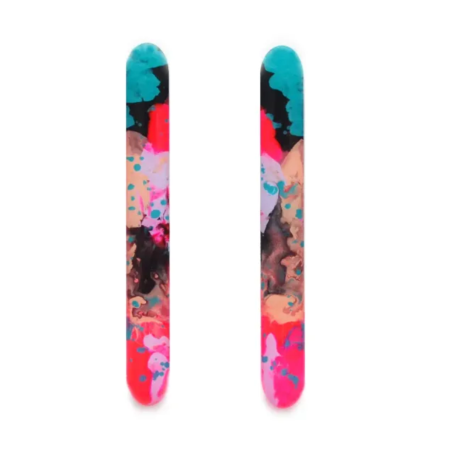 BooandBooFactory Watercolor Bar stud øredobber rosa blå