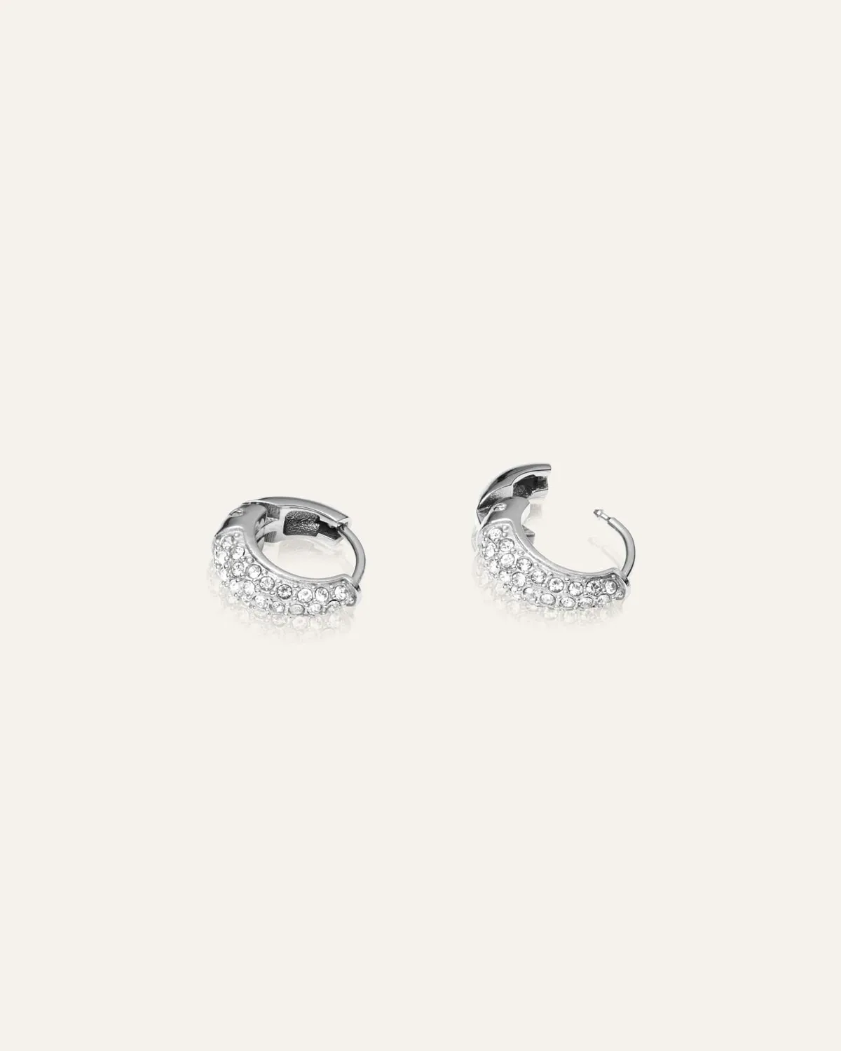 Mockberg Pavé Precious Mini Hoops øredobber 12 mm