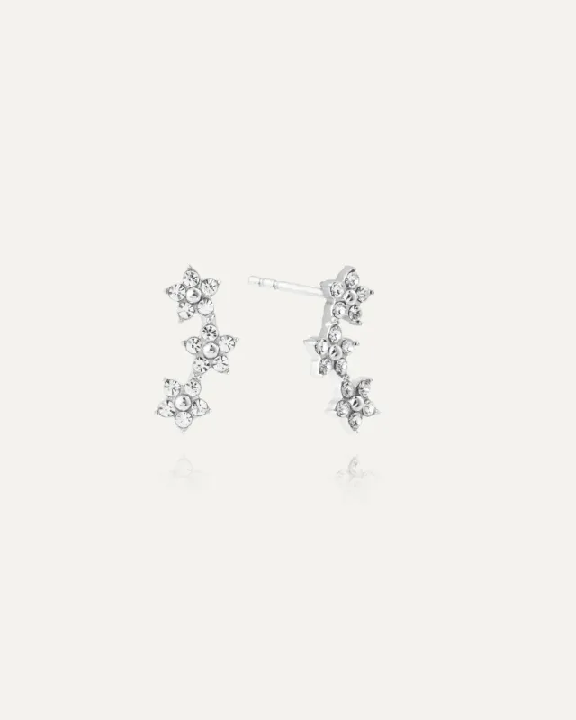 Mockberg Ellie Studs øredobber 6,6x14 mm sølv