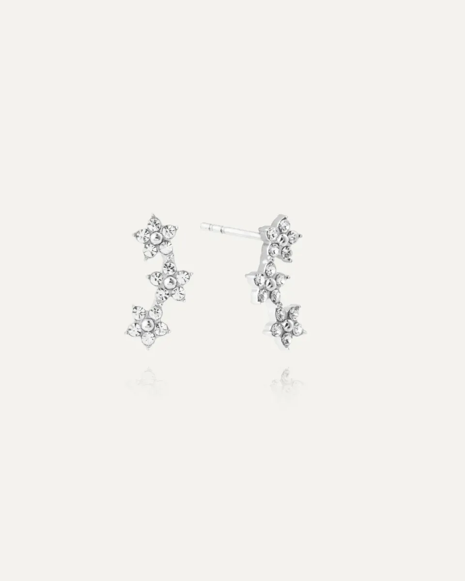 Mockberg Ellie Studs øredobber 6,6x14 mm sølv