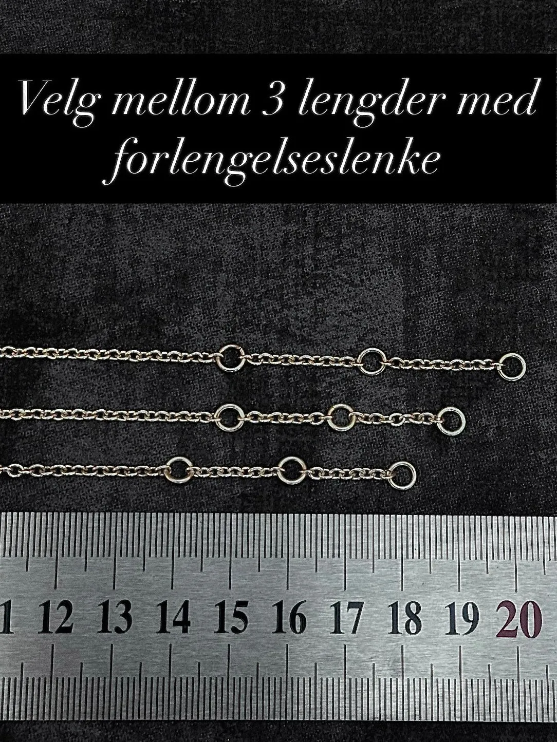 Sivia Pust armbånd sølv 15-19 cm