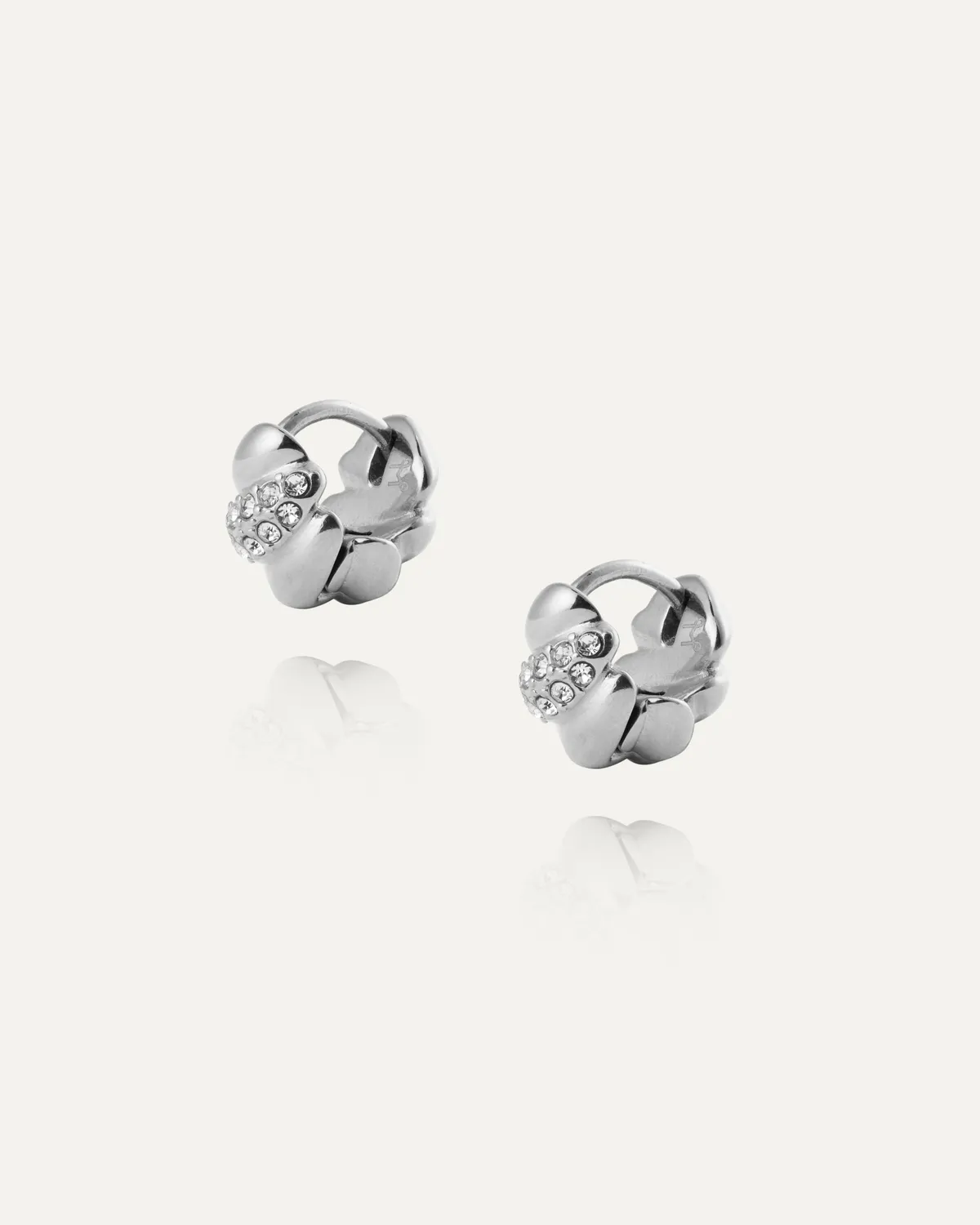 Mockberg Noela Small hoops sølv 13 mm