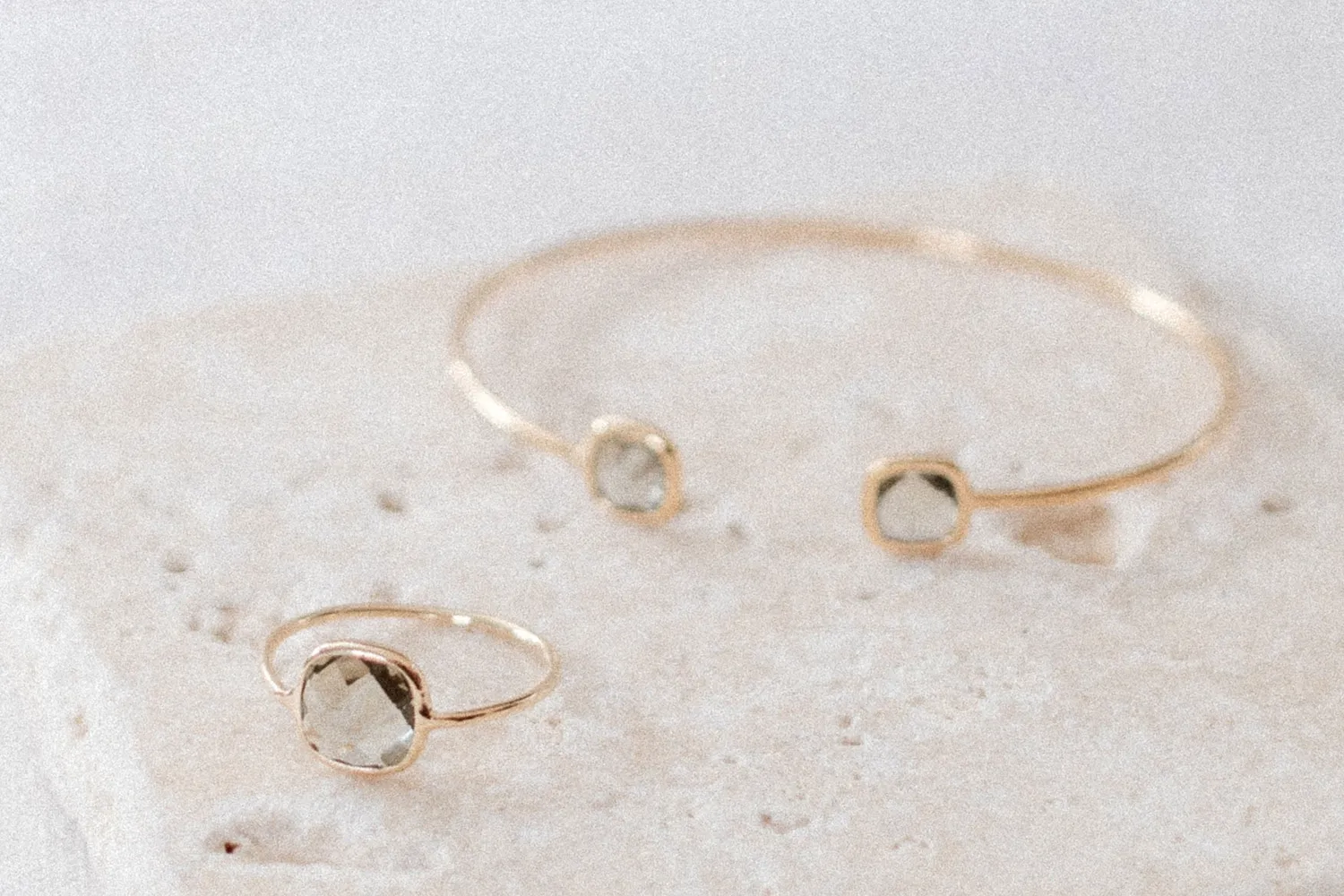 Eremis Joséphine ring gullbelagt 18 karat