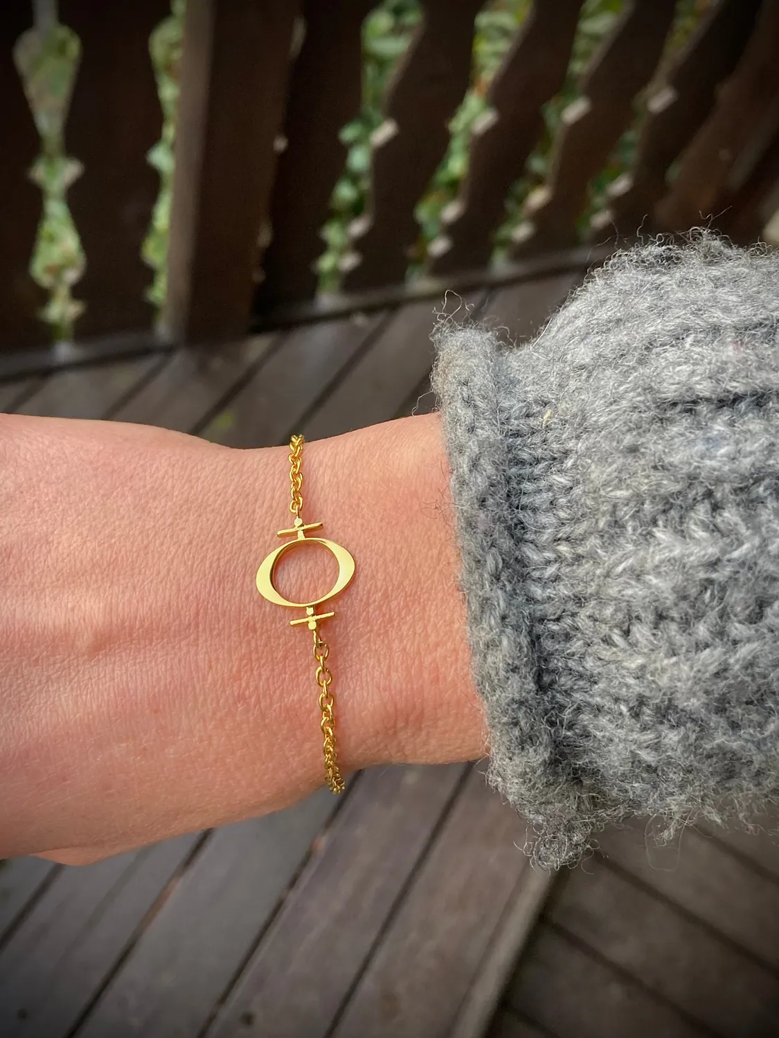 Sivia Femina armbånd sølv 15-19 cm