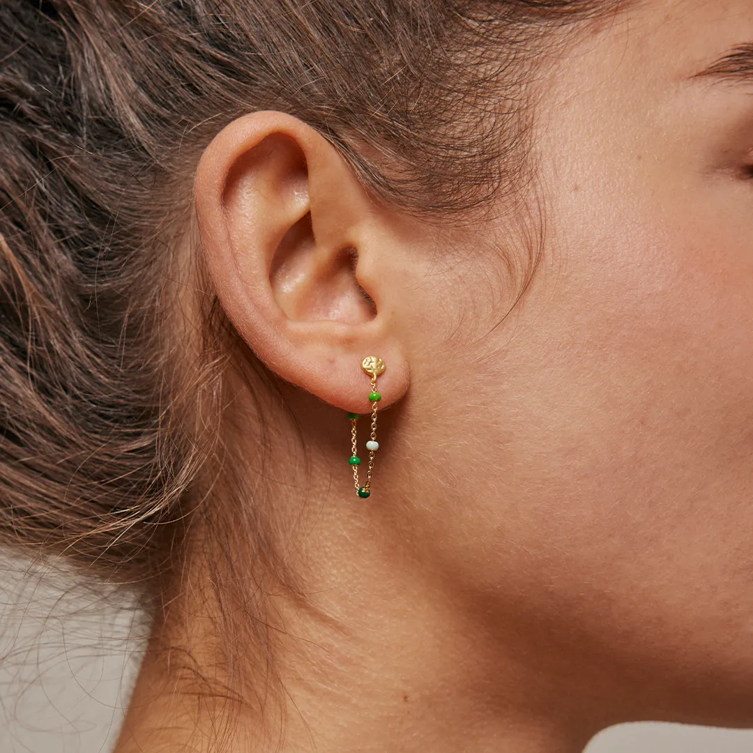 Enamel Lola E140 øredobber Spring 30 mm