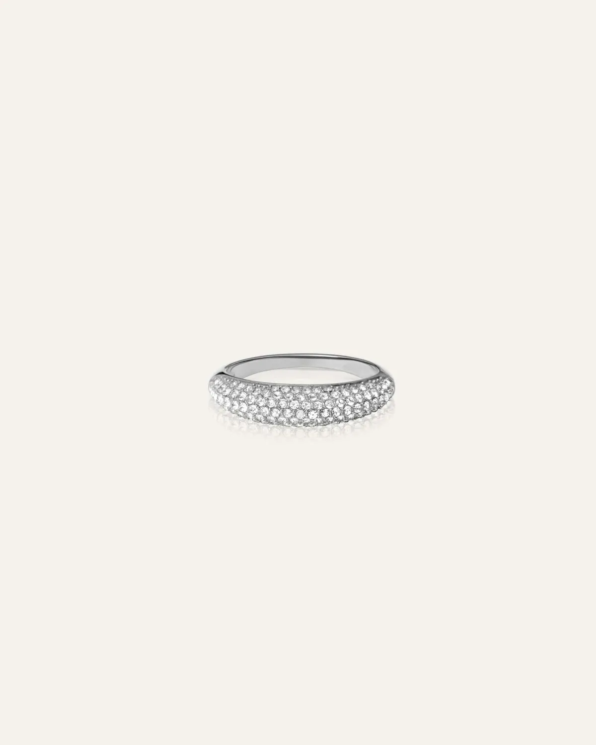 Mockberg Pavé Precious ring sølv 52 zirconia