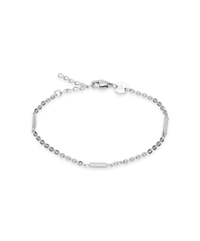 Blomdahl Grace armbånd 15,5-19 cm sølv stål