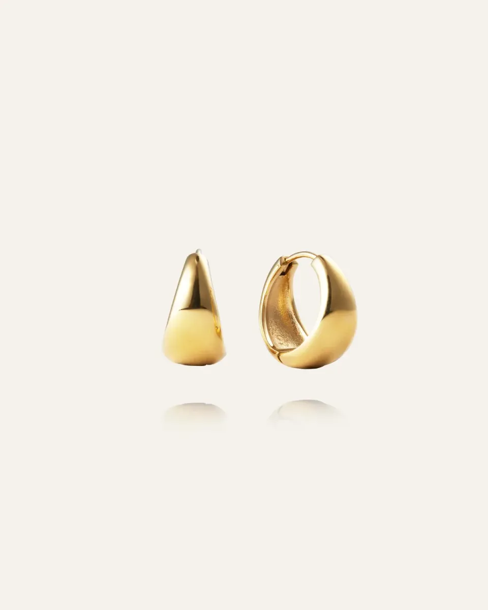 Mockberg Bold Hoops Large creoler gull 18 mm