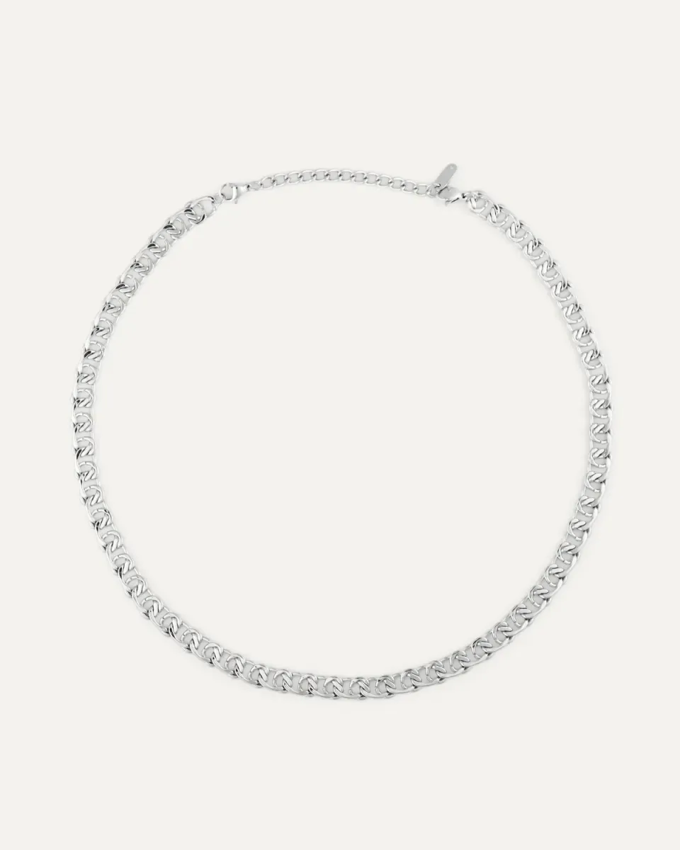 Mockberg Infinity Grand Necklace halskjede sølv 450 mm