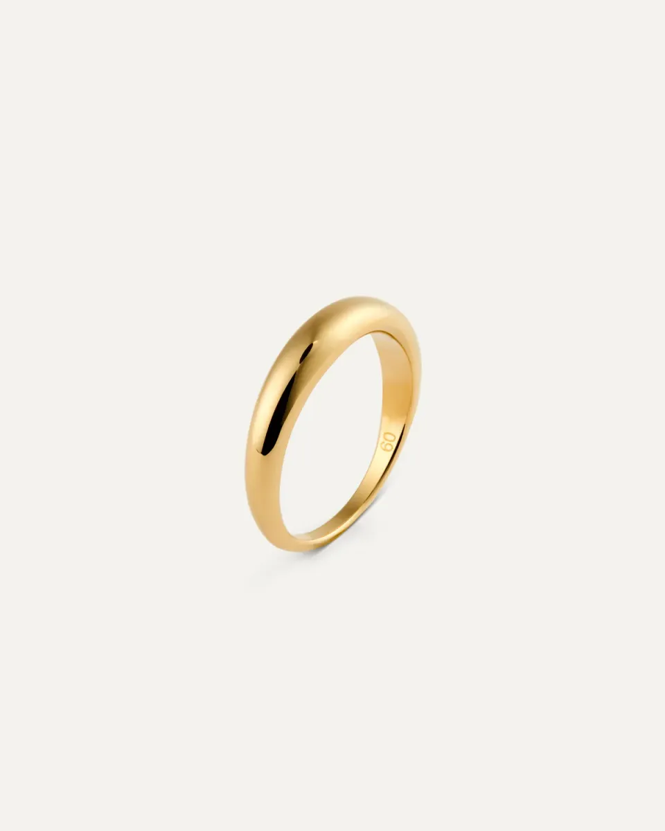 Mockberg Classic Ring ring gull vanntett