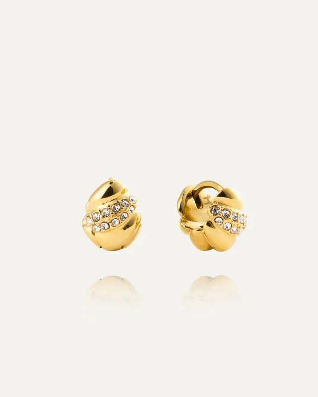 Mockberg Noela Small hoops gull 13 mm