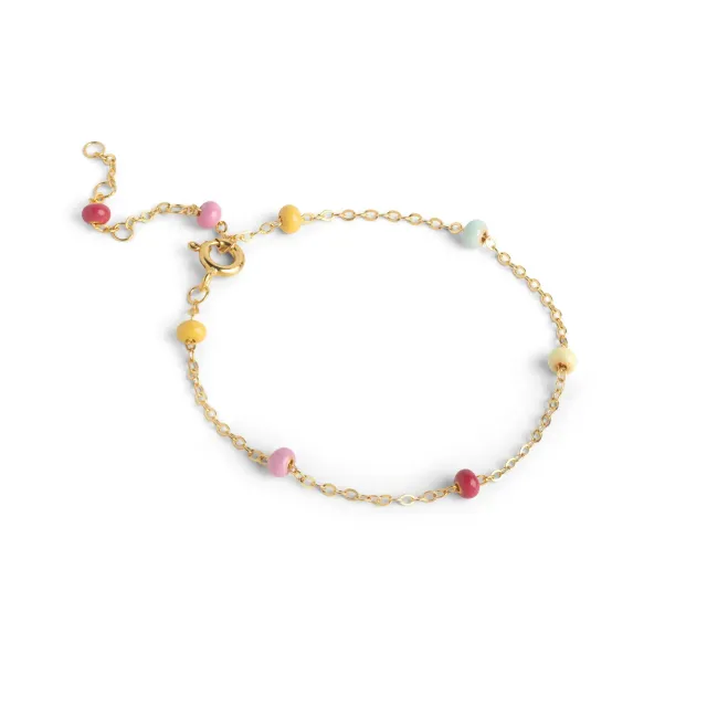 Enamel Lola Bold armbånd rainbow 15+4 cm