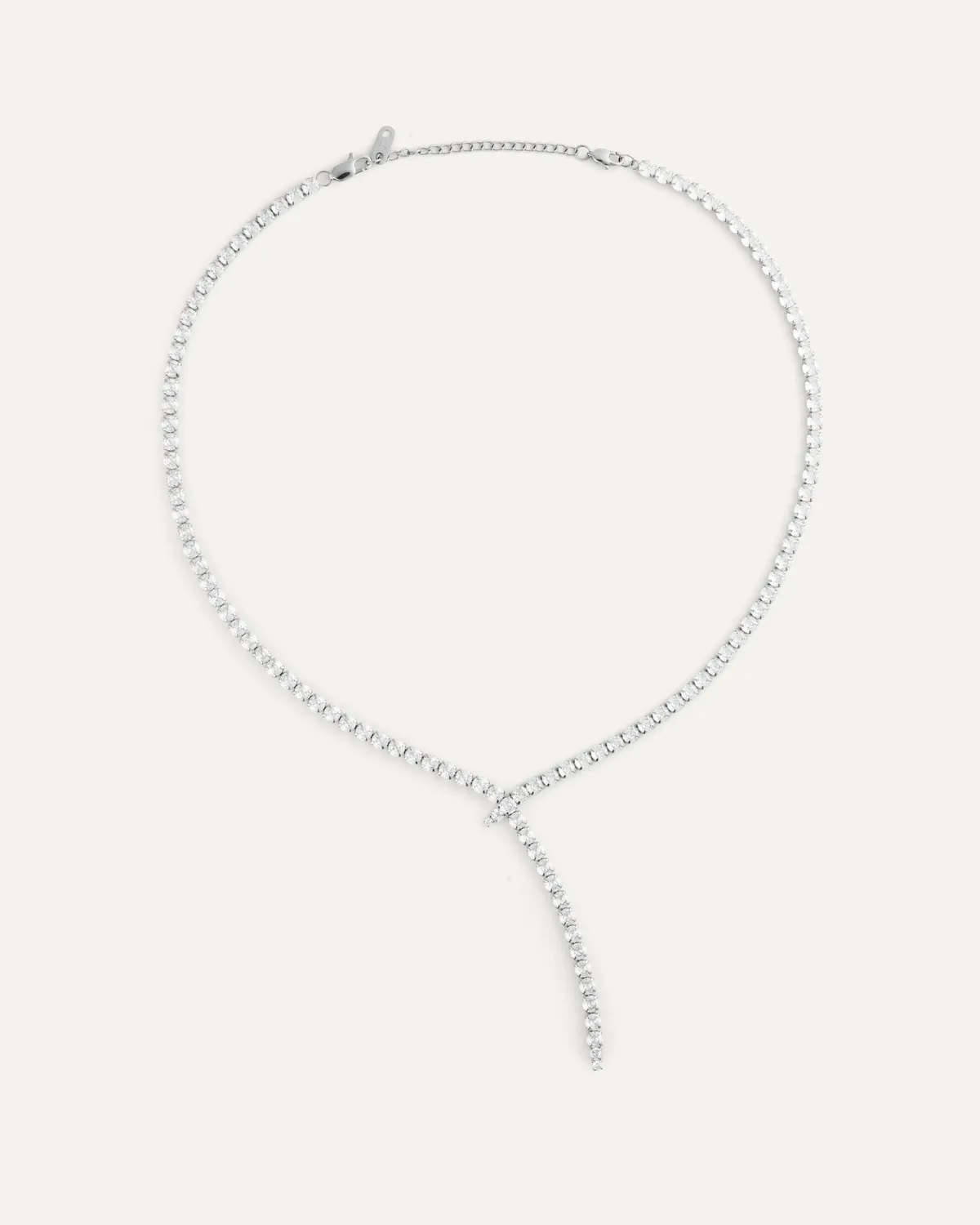 Mockberg Alora Necklace halskjede sølv 370+50 mm
