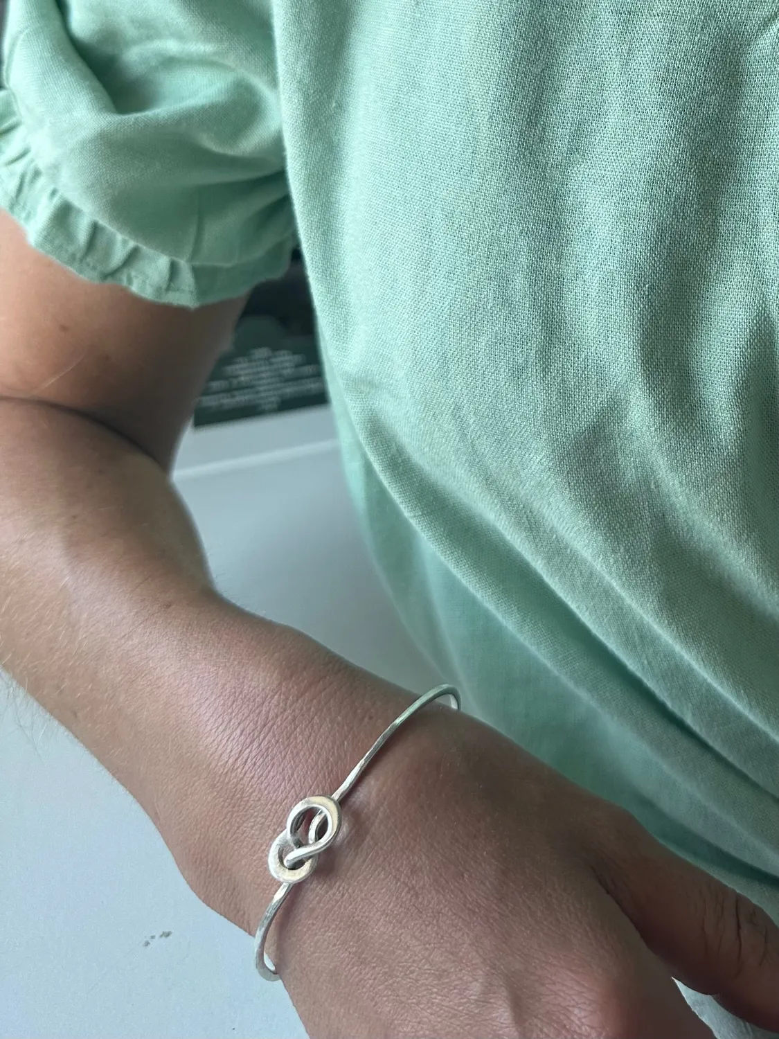 Sivia Evigheten armring i sølv