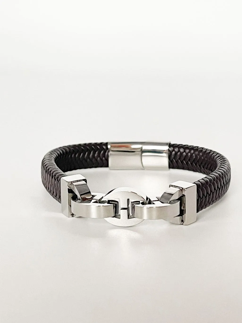 Mea Nani Asgir armbånd brunt skinn menn