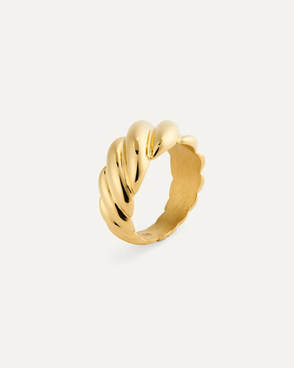 Mockberg Seléne ring gull 18K stål