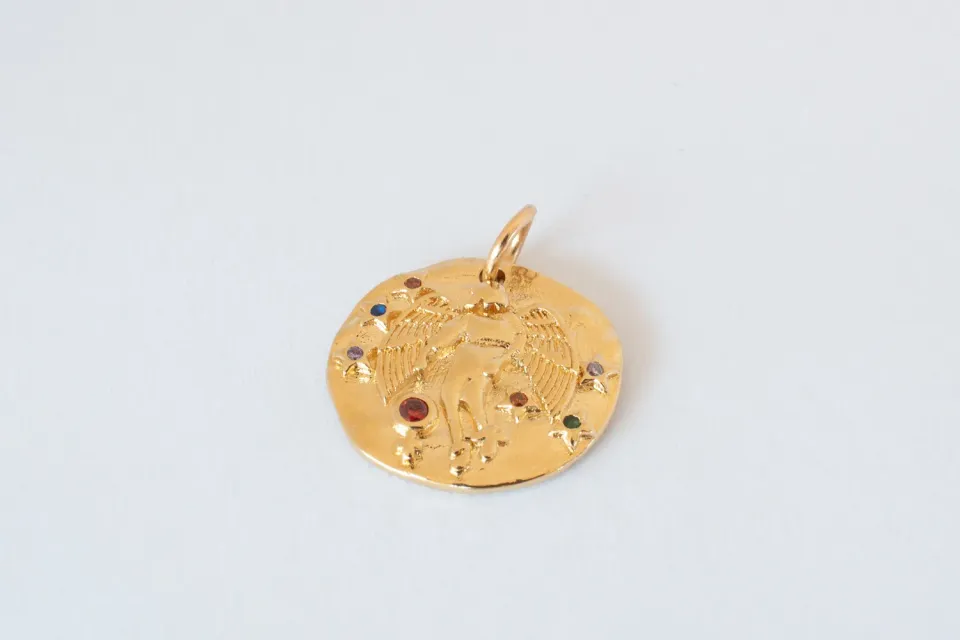 Eremis Virgo charm stjernetegn 15 millimeter