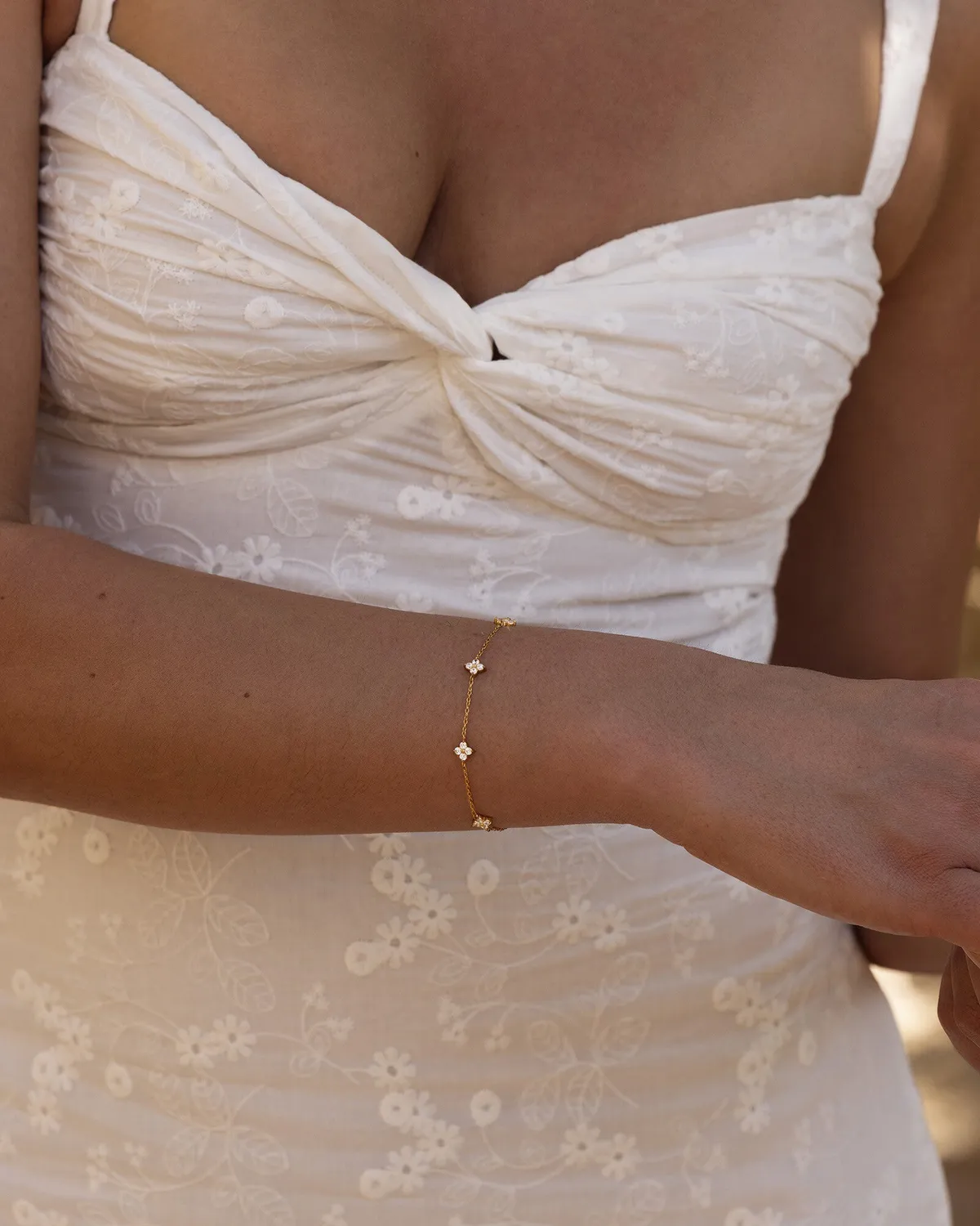 Mockberg Ellie Bracelet armbånd Medium gull