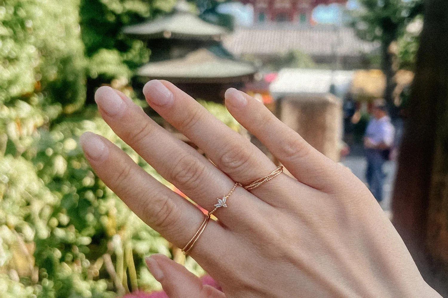 Eremis Naolia ring gullbelagt 18 karat