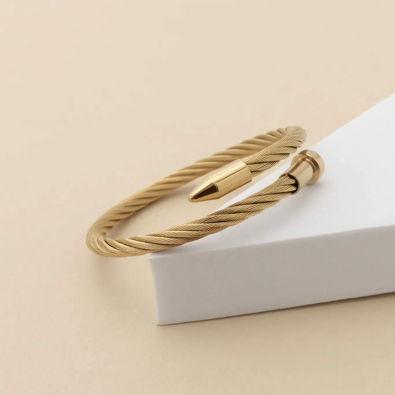 Mea Nani The Brace Cuff herrearmbånd 18K gull