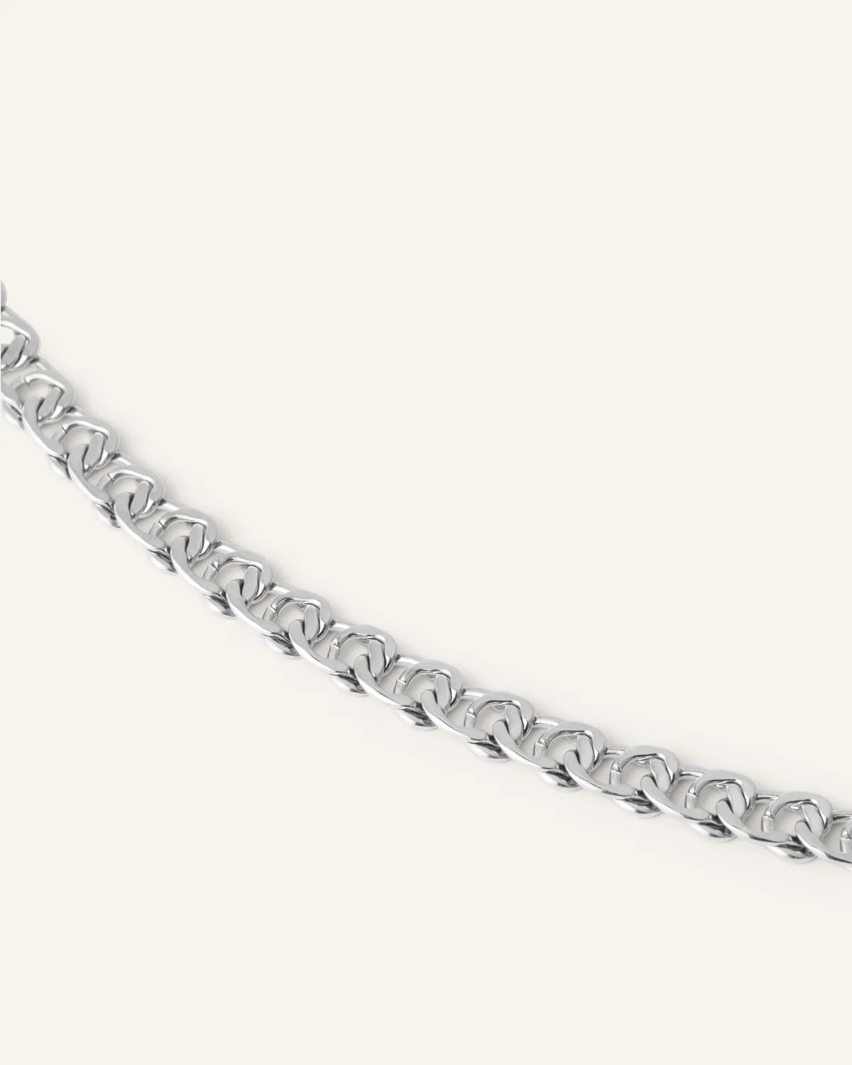 Mockberg Infinity Grand armbånd sølv Medium 170 mm