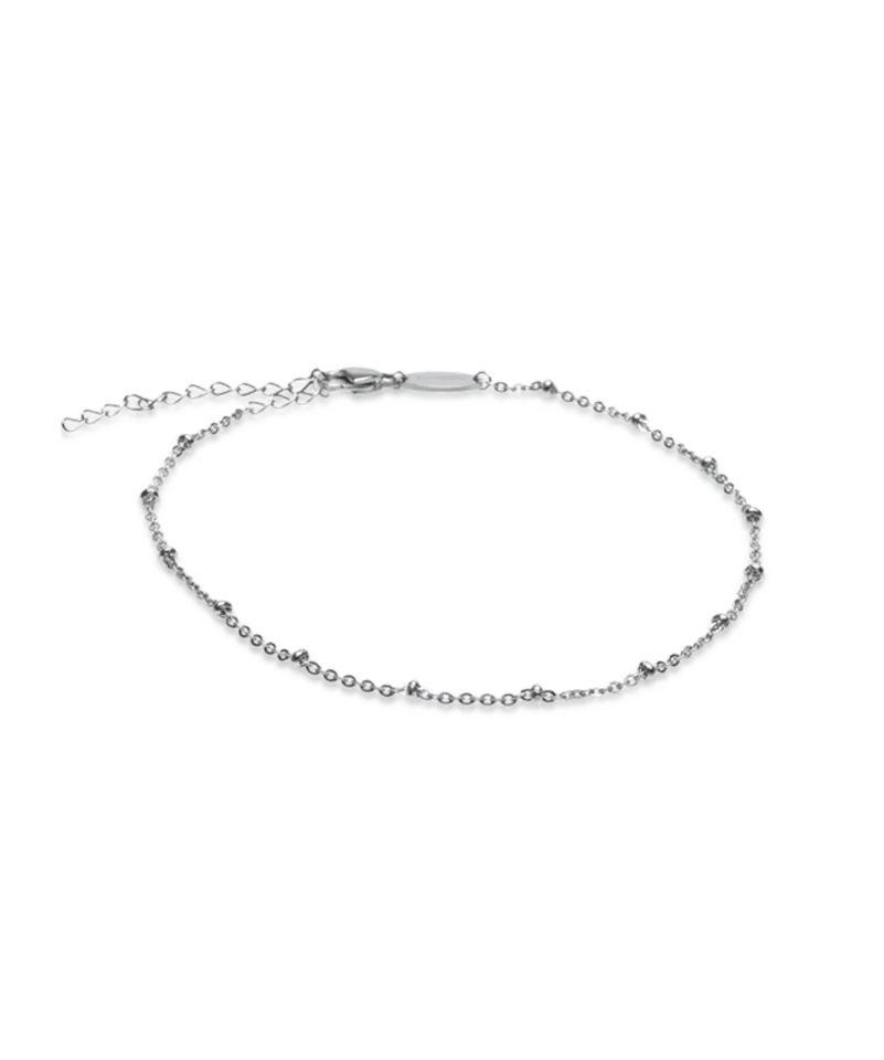 Blomdahl Ball fotlenke 22–27 cm sølvfarget nikkelfri