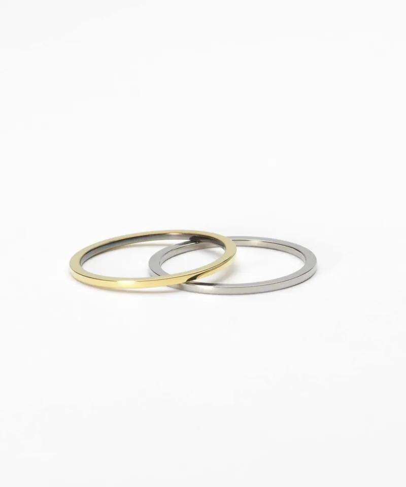 Blomdahl Cupped Plain Tiny ring 18 mm titan