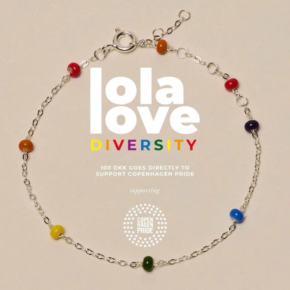 Enamel Lola Bold Diversity armbånd 15+5 cm