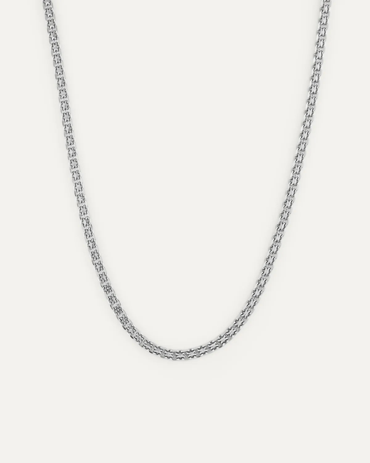 Mockberg Darling kjede sølv 450 mm