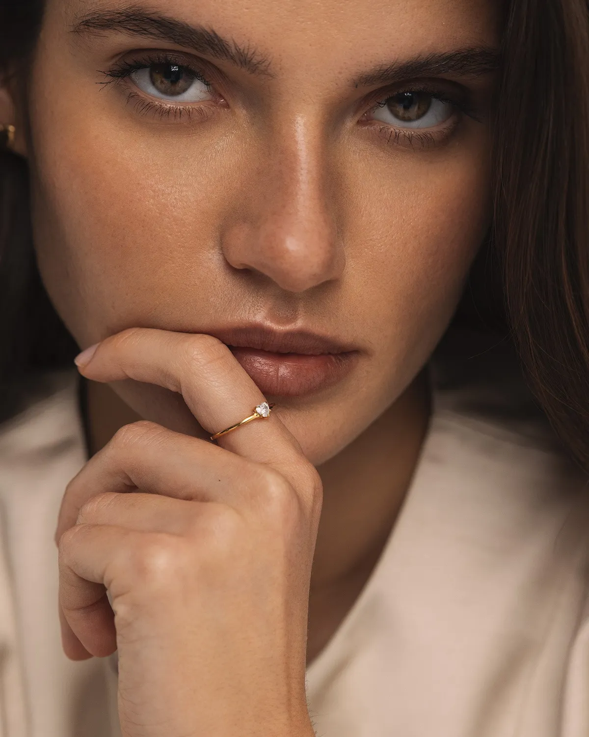 Mockberg Beloved Ring ring gull zirkonia