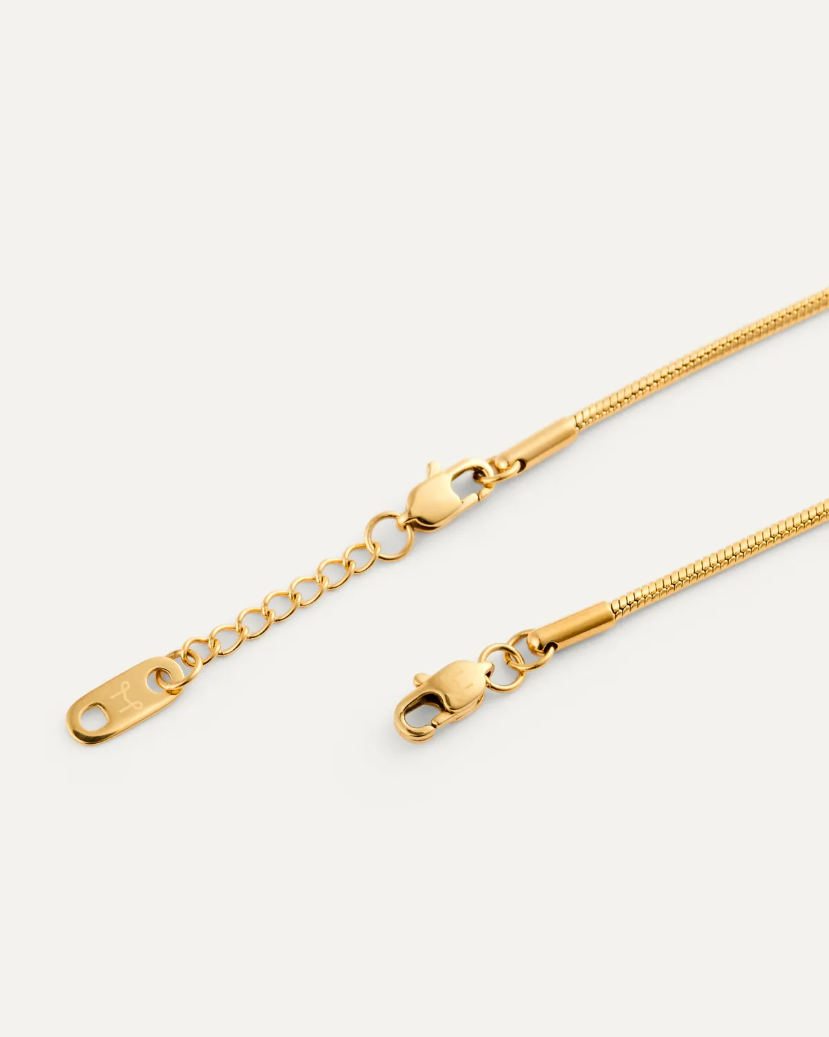 Mockberg Snake Chain armbånd gull Small