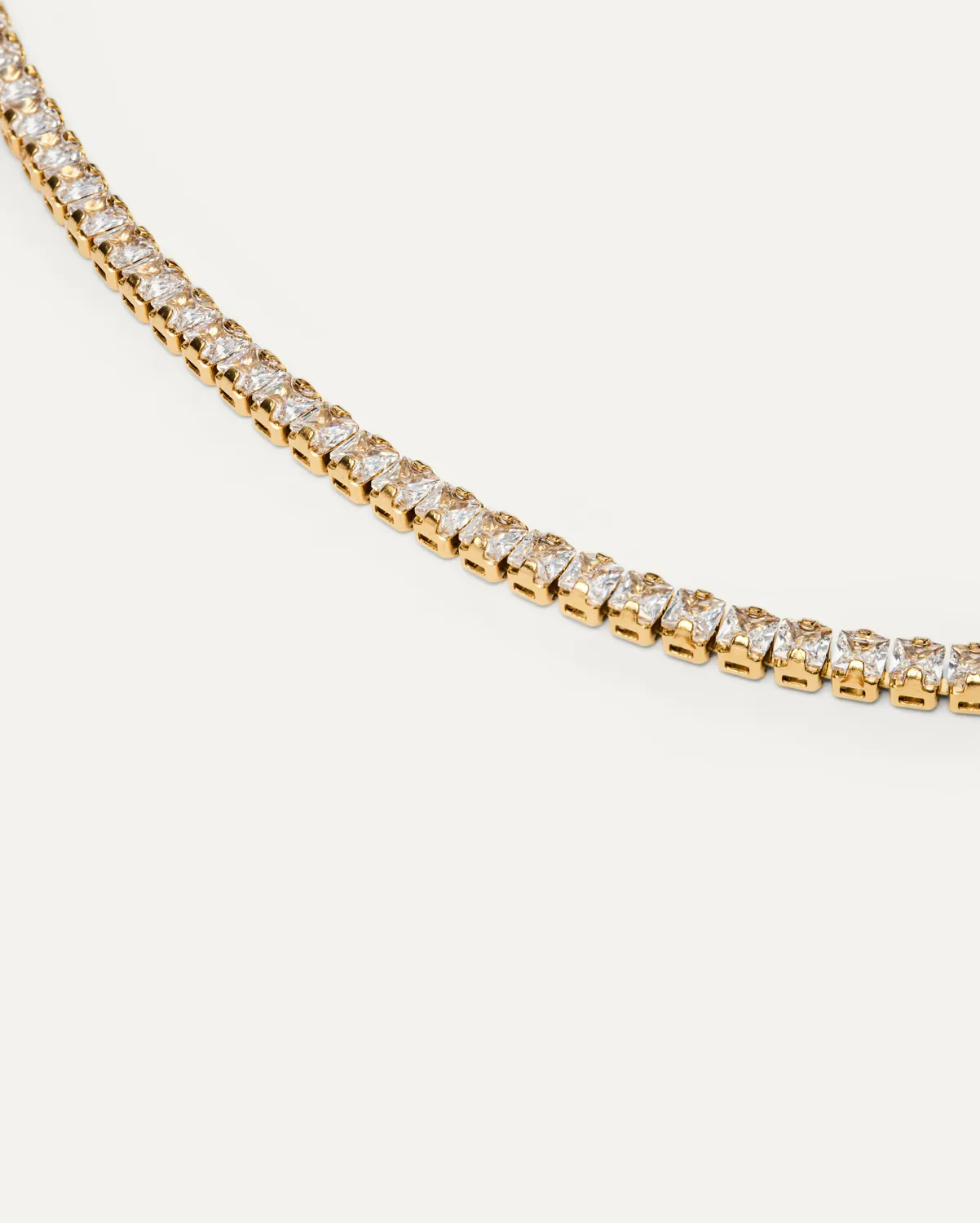 Mockberg Margaux armbånd gull zirkonia 150 mm
