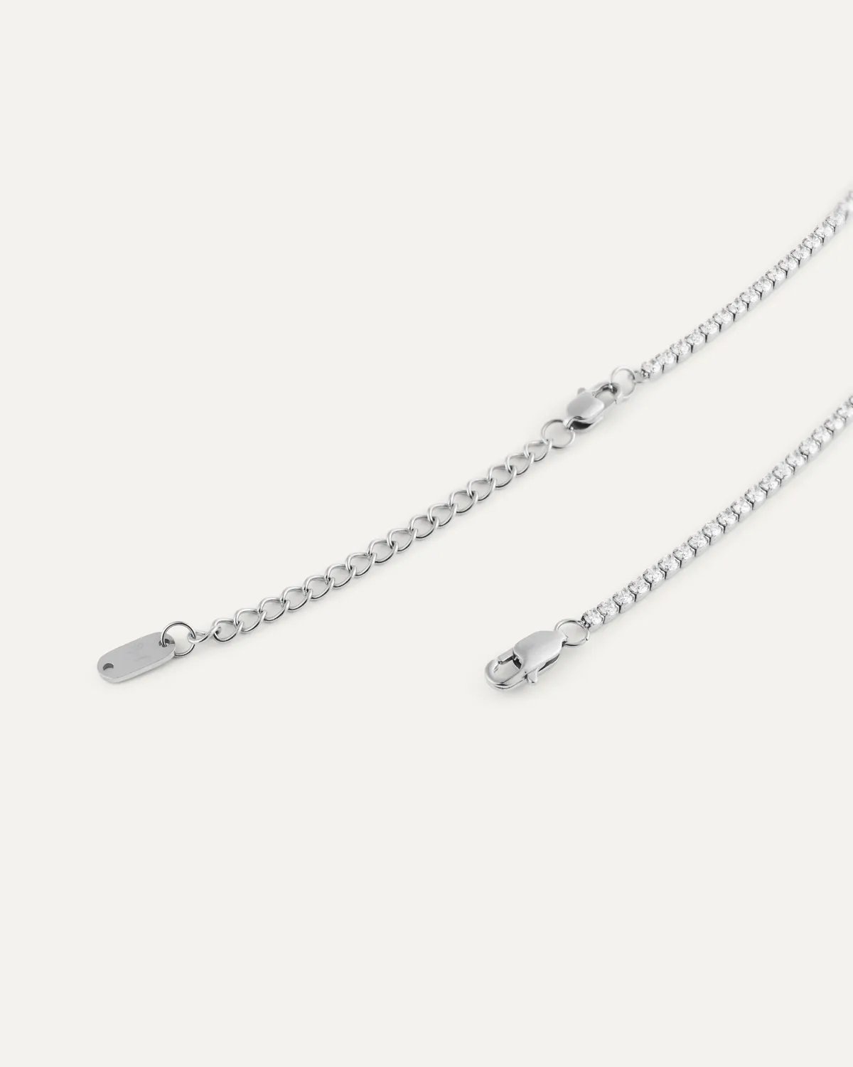 Mockberg Eve Necklace halssmykke sølv 370 mm