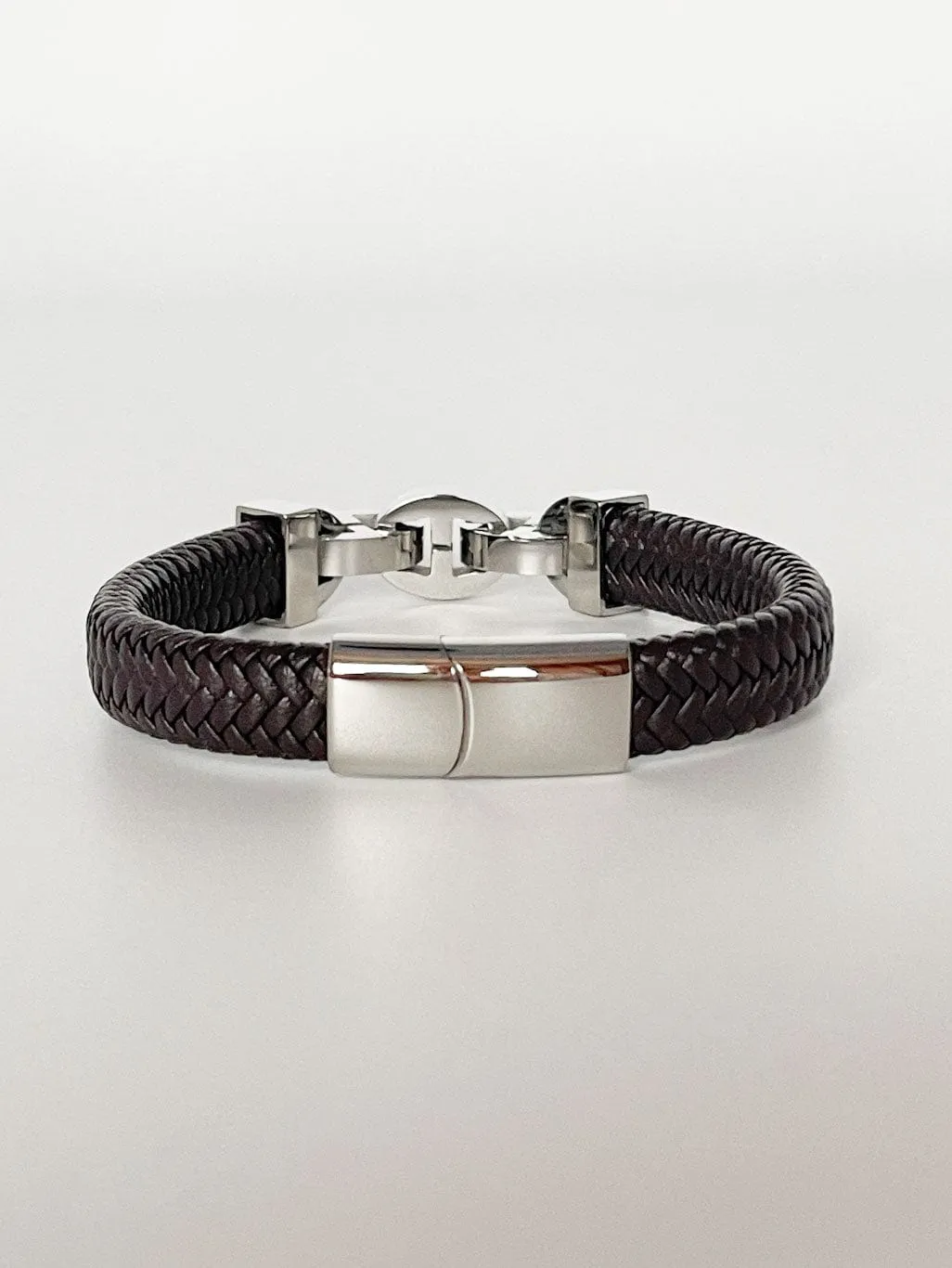 Mea Nani Asgir armbånd brunt skinn menn
